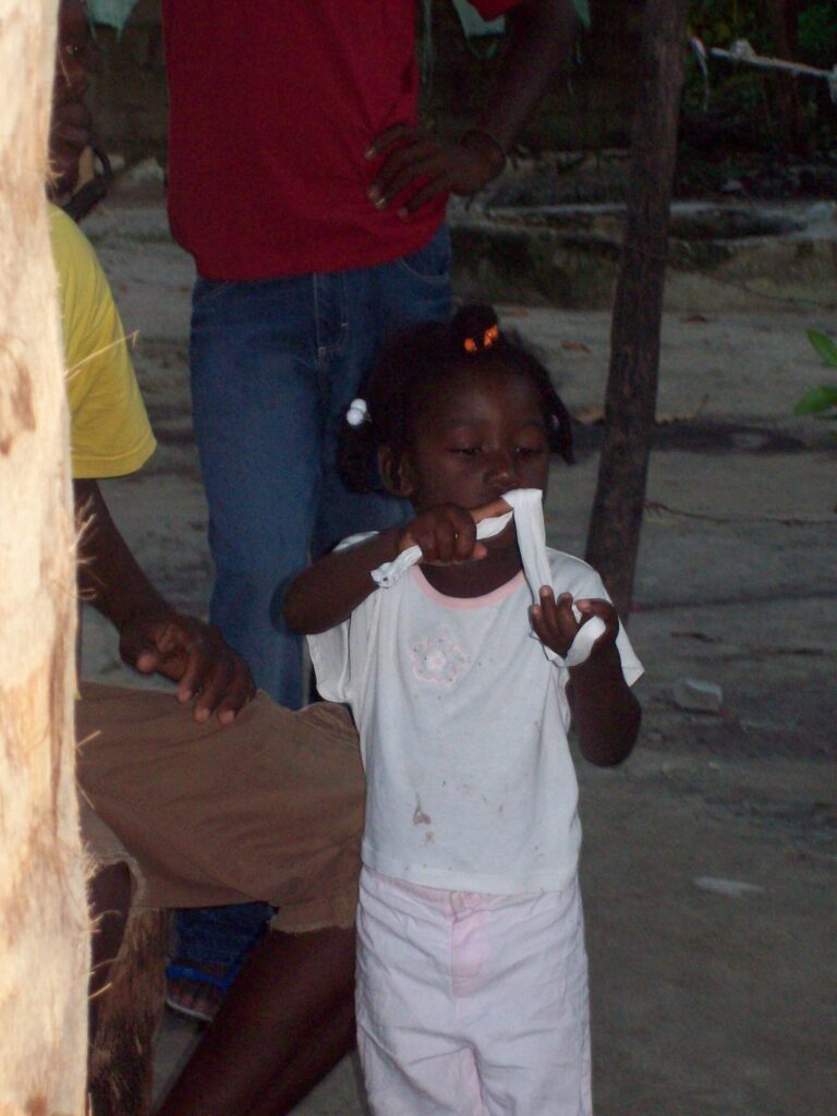 Haitian child